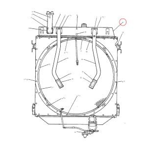 Water Tank Radiator 6N-1343, CA6N1343, 6N1343 For Caterpillar Track-Type Tractor D9L Caterpillar CAT Engine 3412 from www.soonparts.com