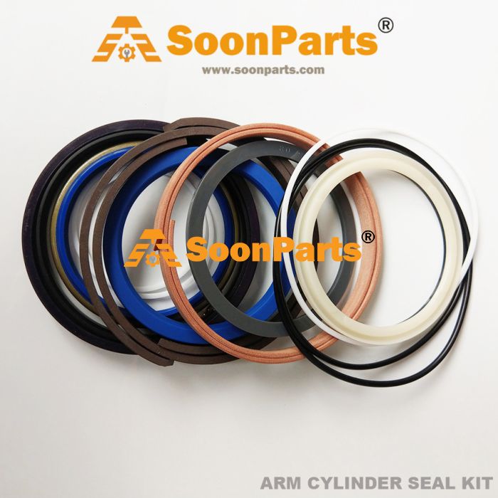 878000490 BH Arm Cylinder Seal Kit Fits Komatsu WB140-WB150